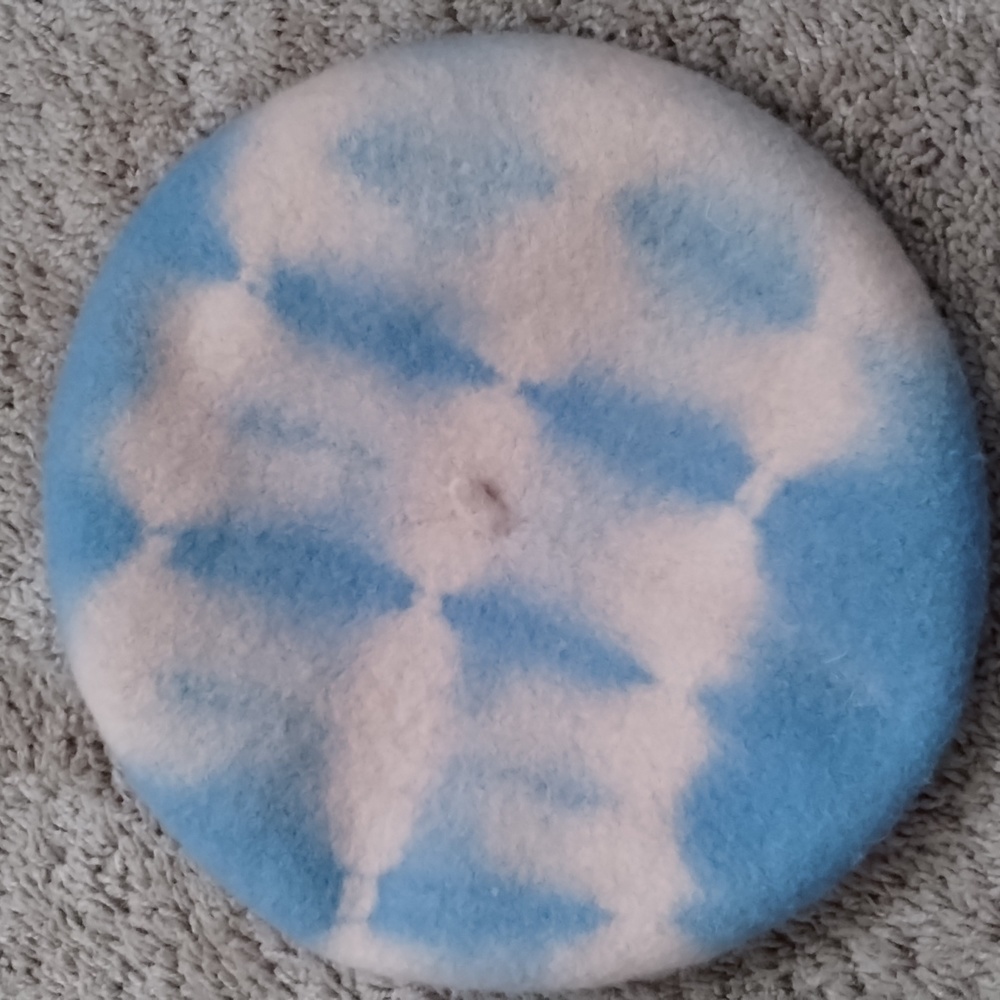 Free People Tie Dye Wool Beret